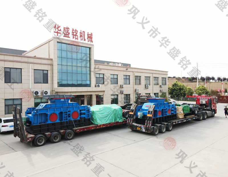 水泥廢料用什么破碎好？就用液壓對輥制砂機