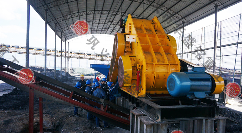 雙級粉碎機用戶現場