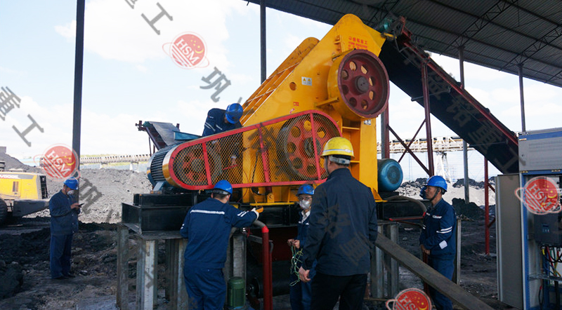 雙級粉碎機用戶現場