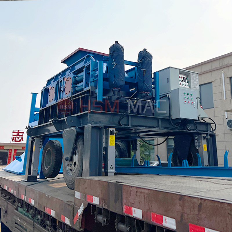 石料廠用的大型移動(dòng)對輥制砂一體機(jī)價(jià)格行情